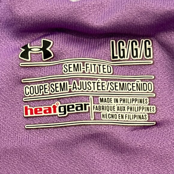 🩷 Heat Gear Women’s Pink Camo Running Shorts - Size L - Picture 4 of 8